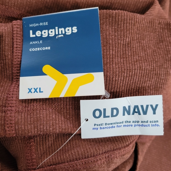 NWT Old Navy High-Waisted CozeCore Side-Pocket Jogger Leggings - Picture 4 of 5